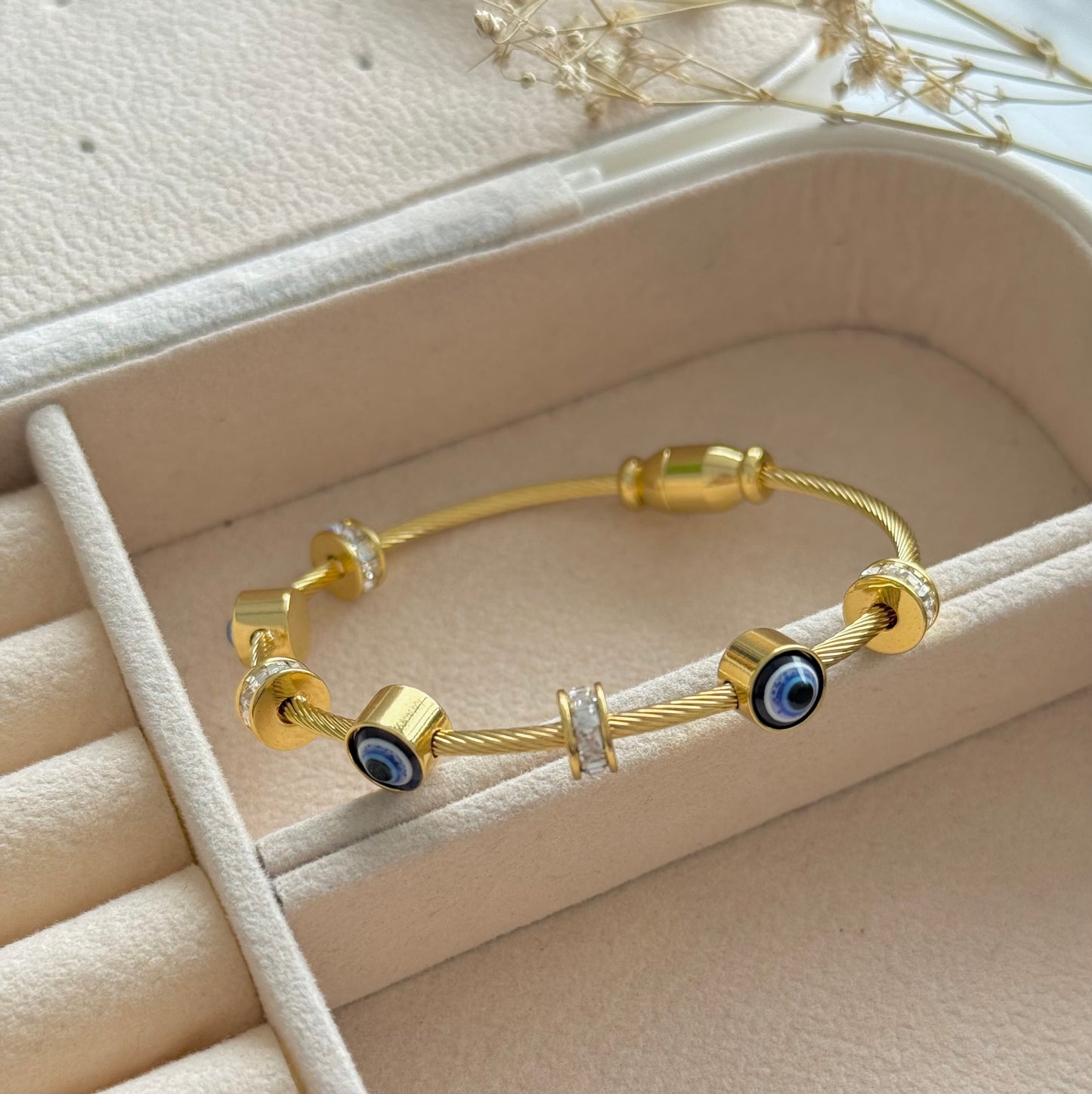 Baby size Evil Eye Bracelet