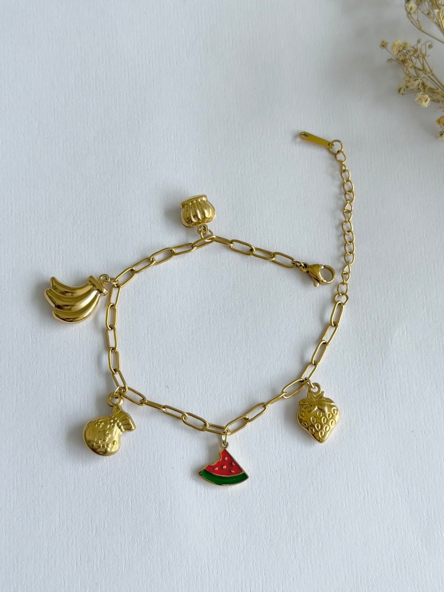 Fruit Charms Bracelet