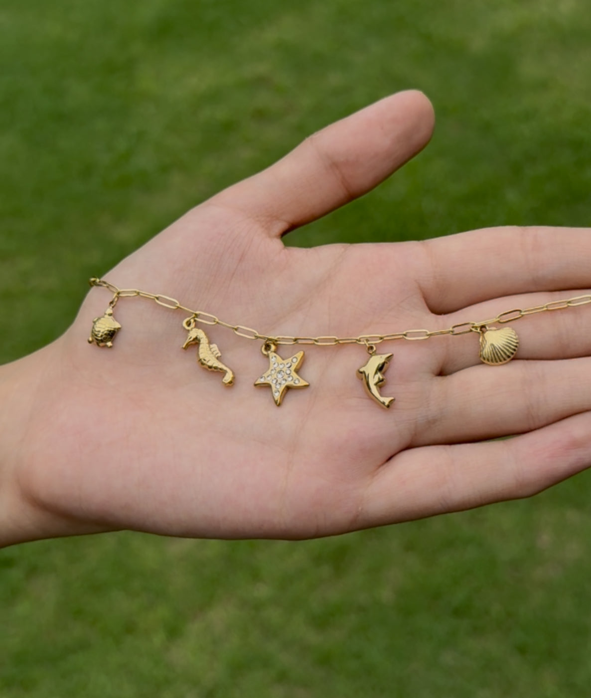 Minimal Charms Bracelet