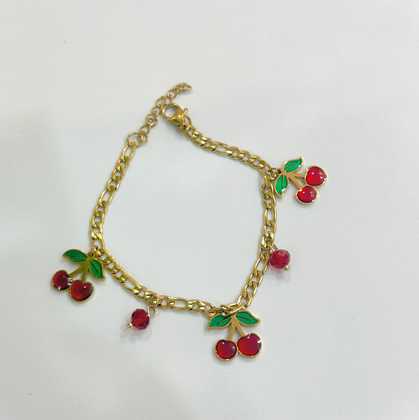 Cherry Chain Bracelet