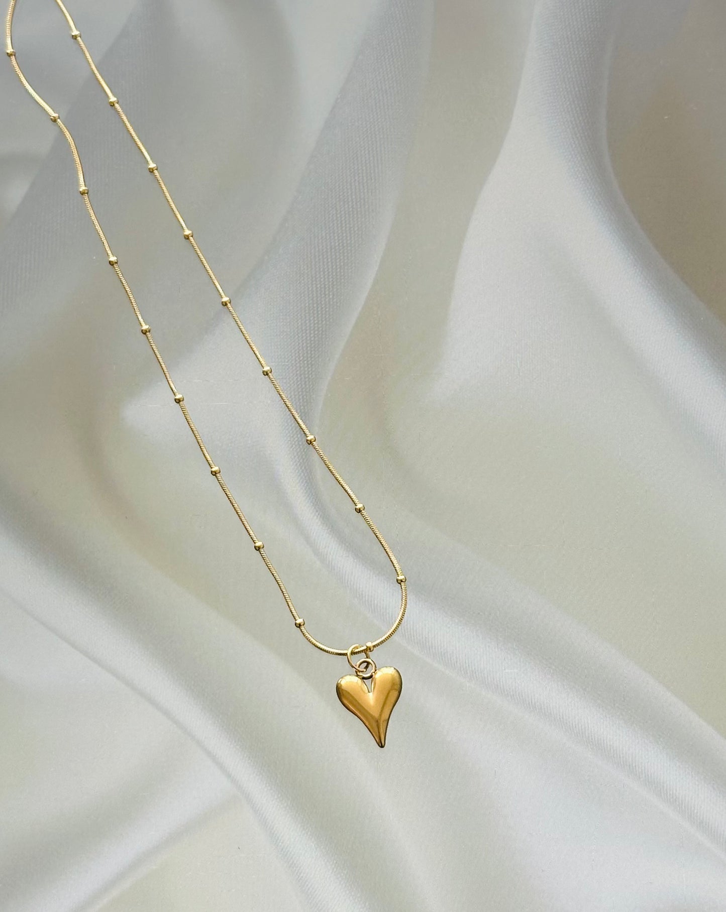 Beaded Heart necklace