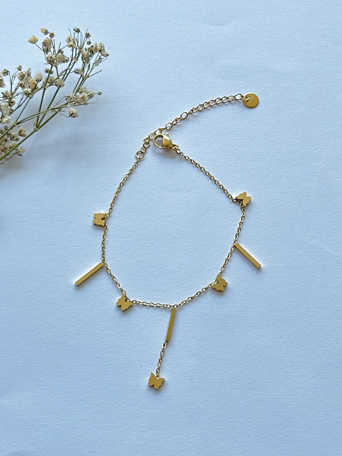 Butterfly Chain Bracelet
