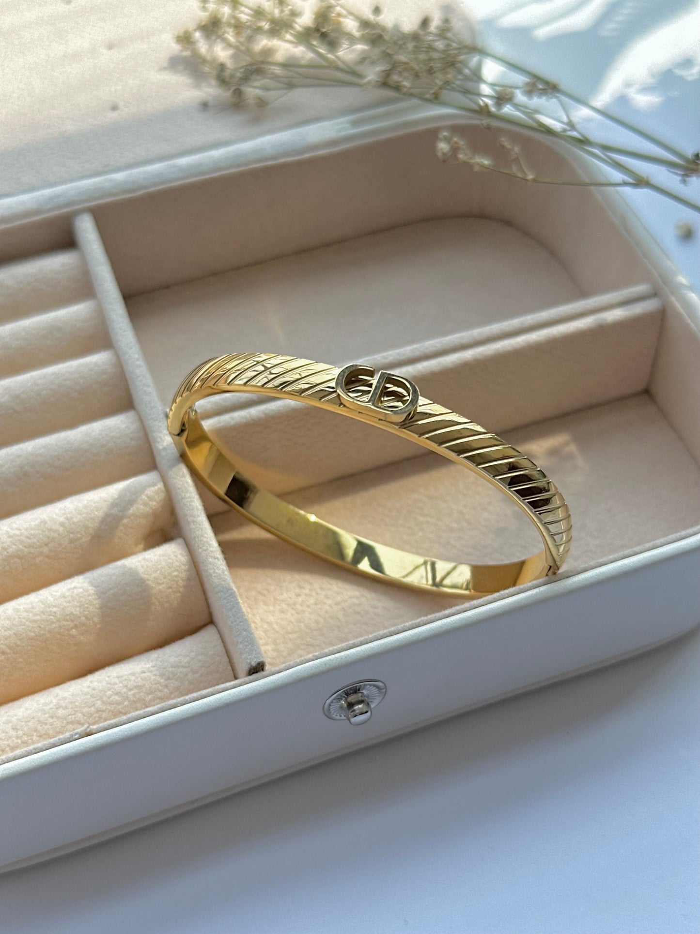 Gold Kada Bracelet