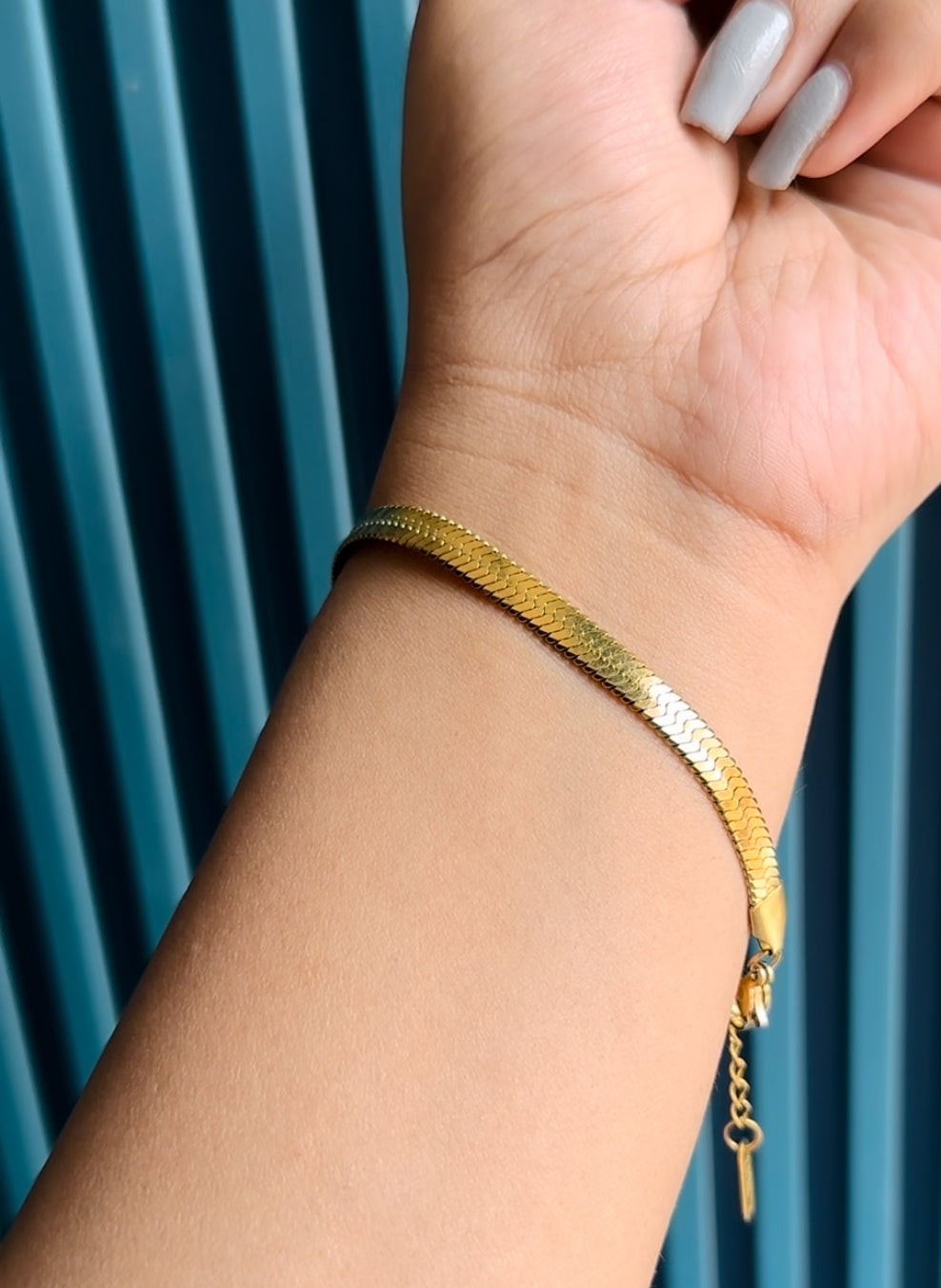 Gold Snake Chain Bracelet