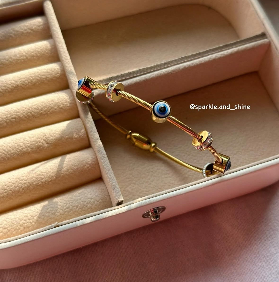 Evil eye bracelet