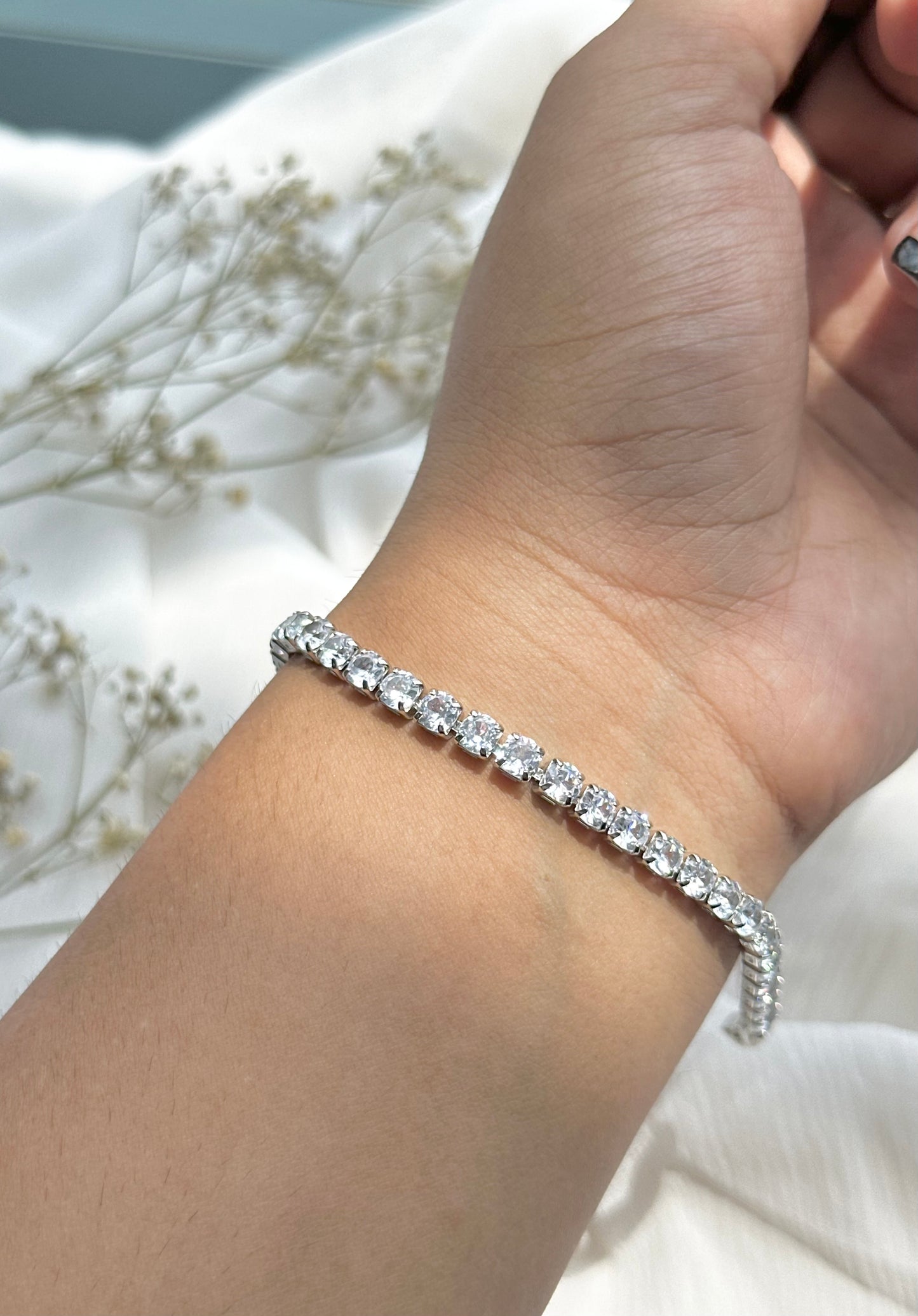 Tennis Bracelet (Round)