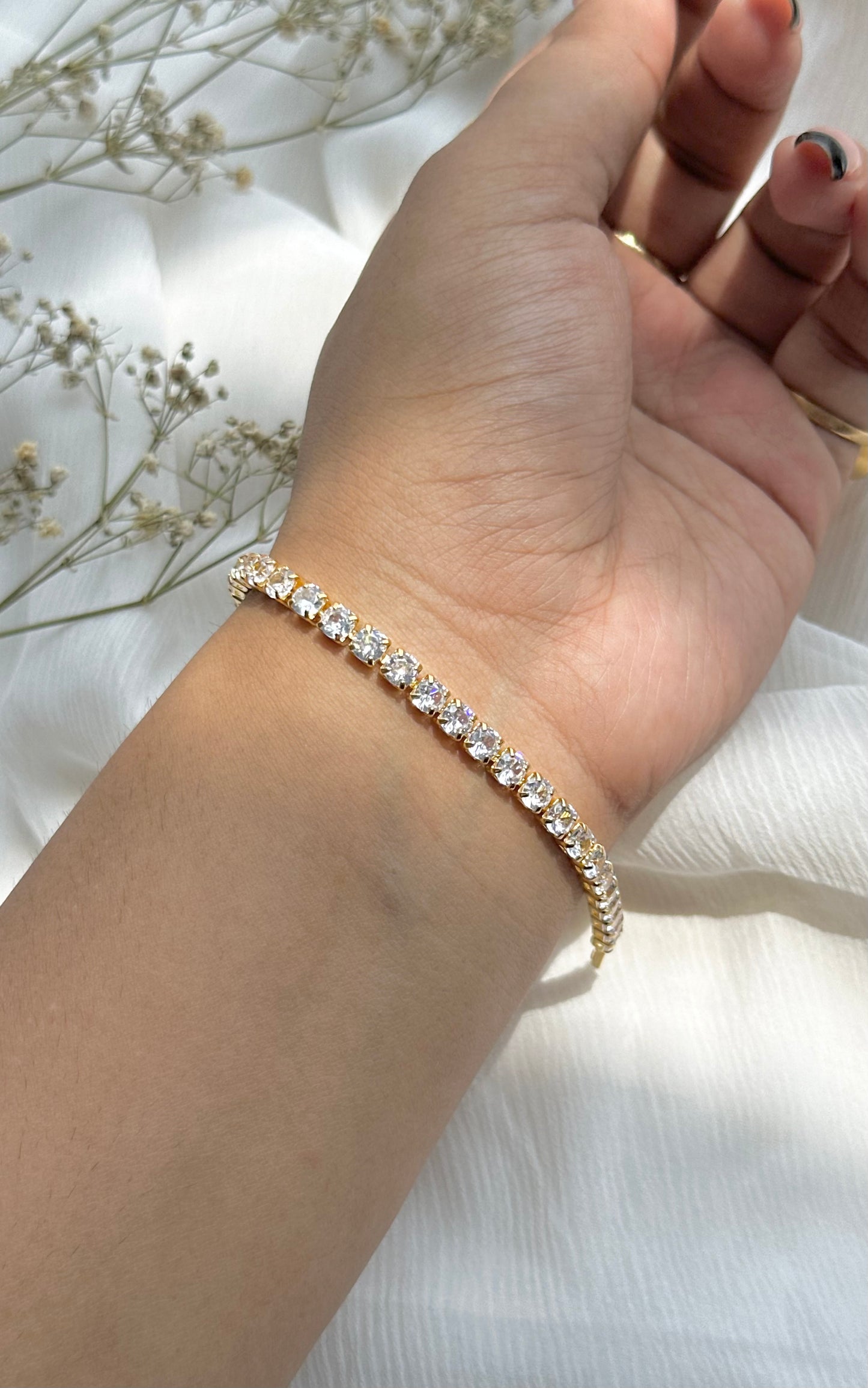 Tennis Bracelet (Round)
