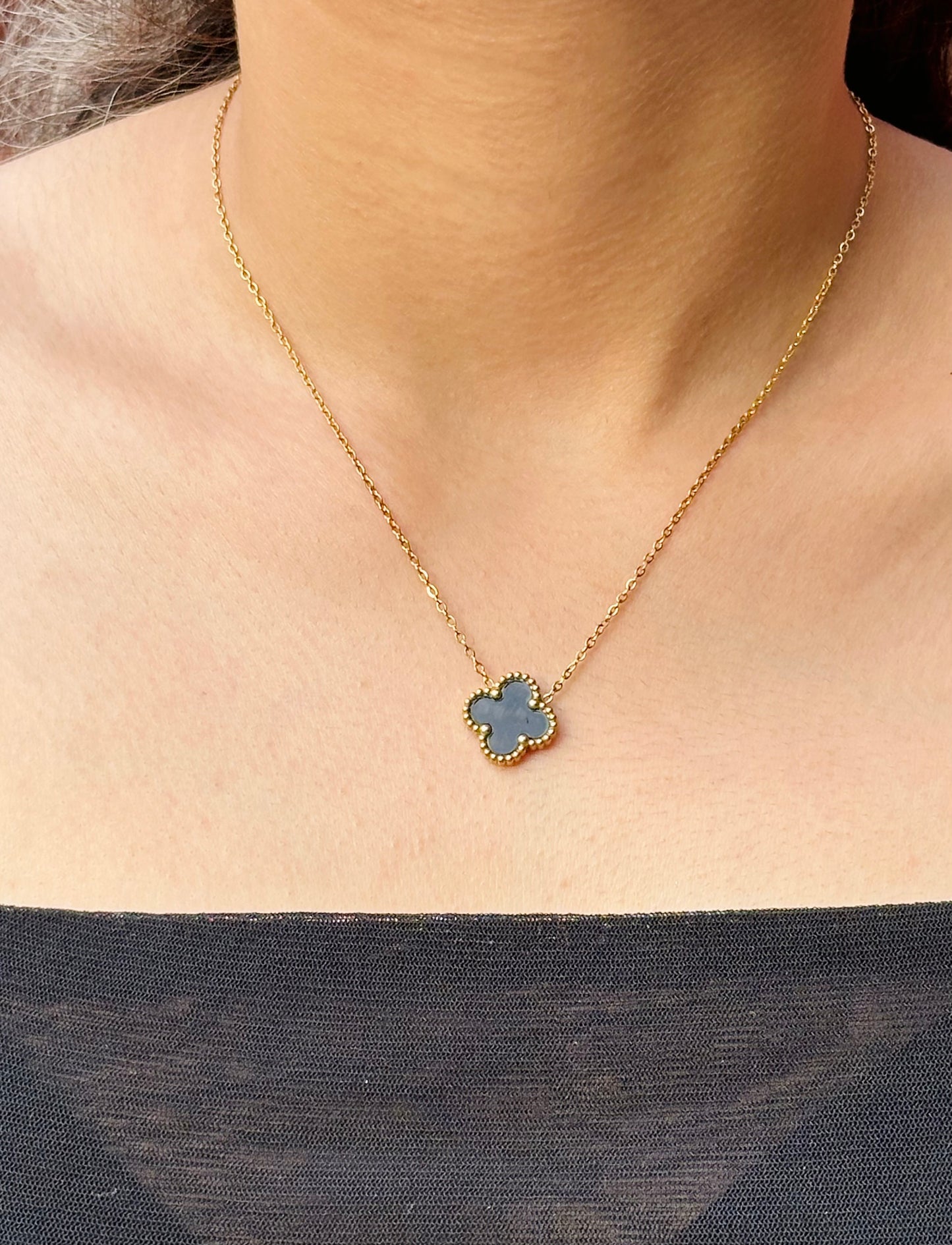 Clover necklace