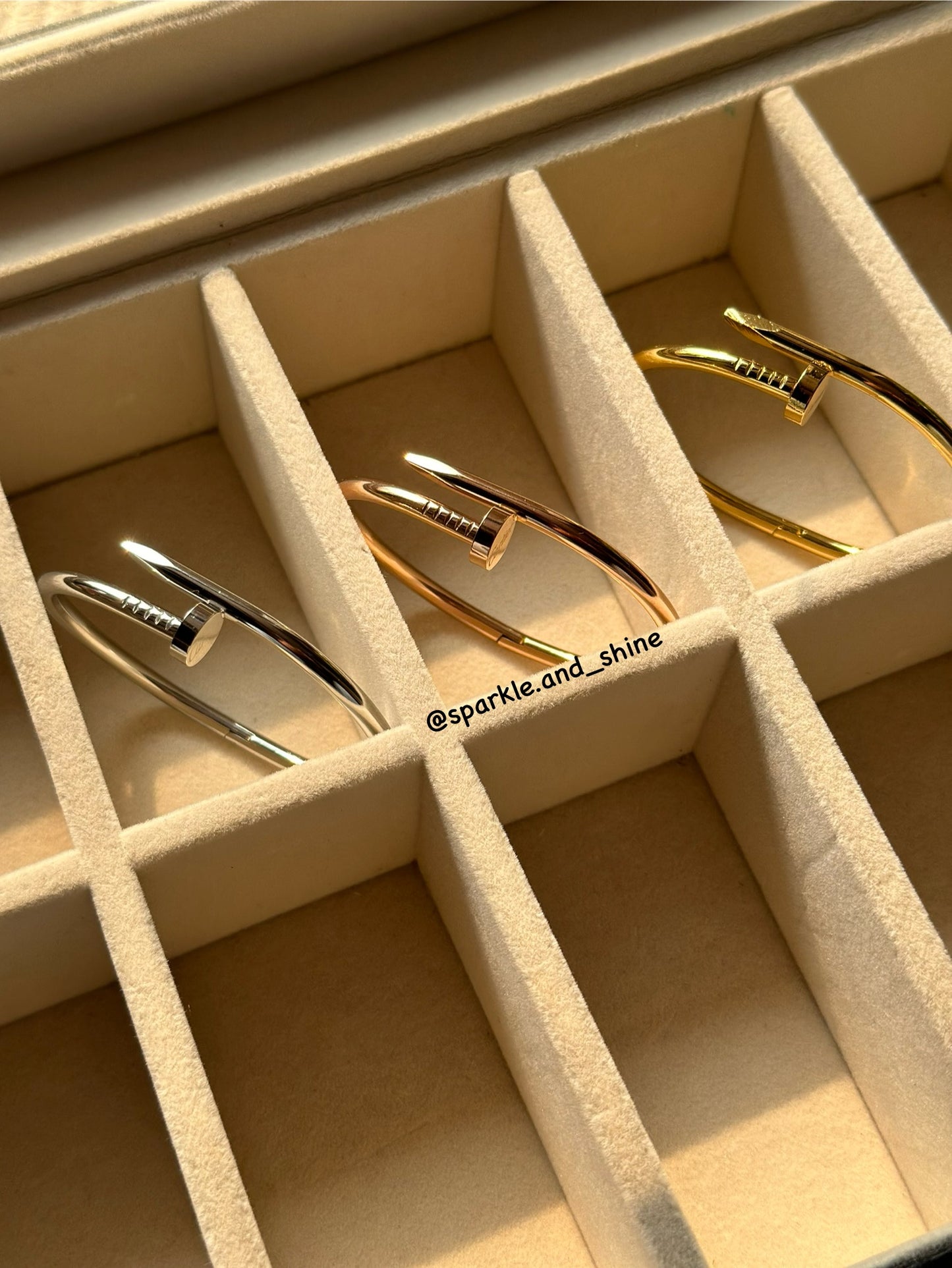 Nail bracelet