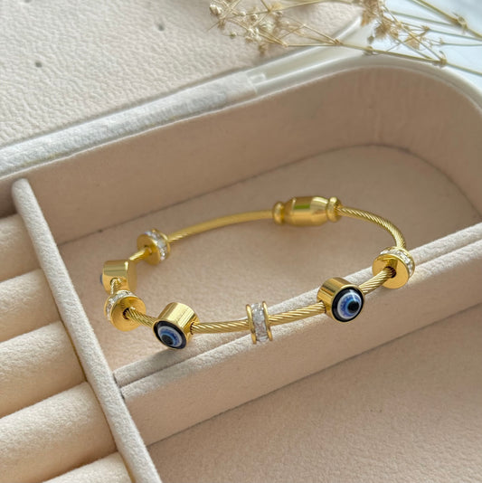 Baby size Evil Eye Bracelet