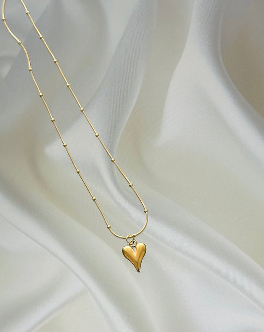 Beaded Heart necklace