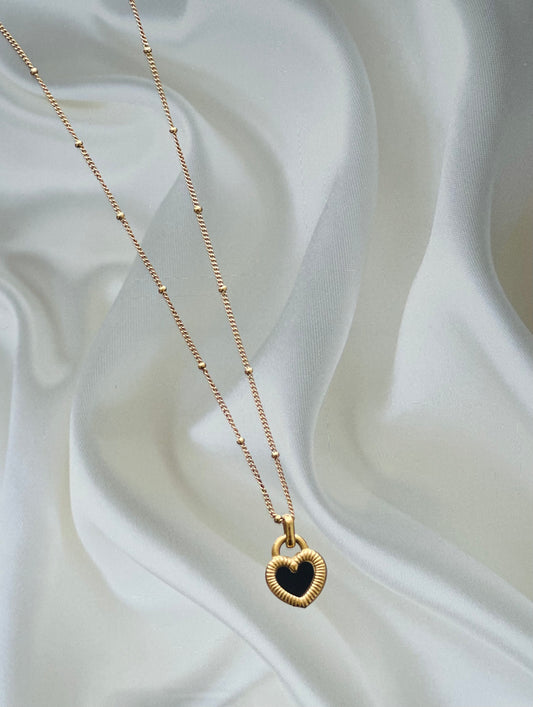 Reversible Heart Necklace