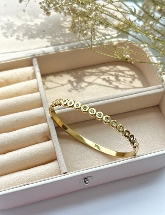 Studded Gold Bracelet