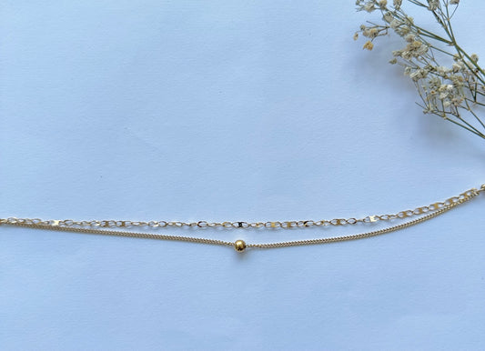 Double Layered Anklet