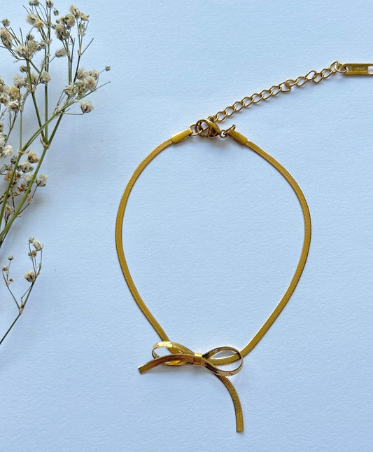Bow Chain Bracelet