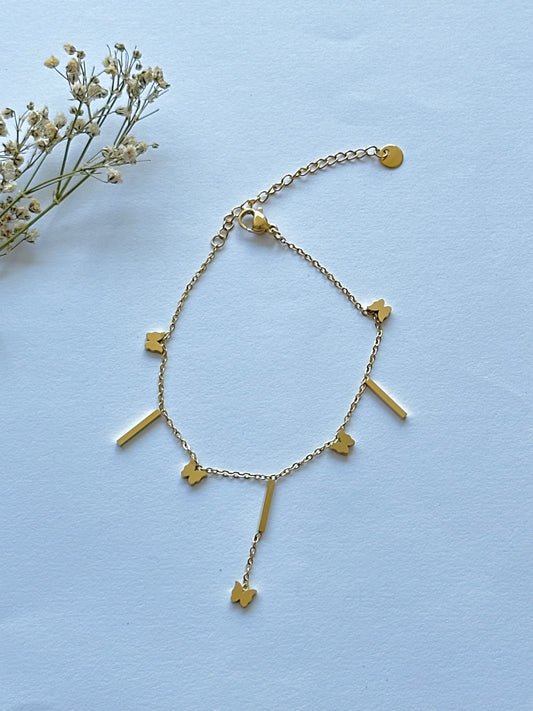 Butterfly Chain Bracelet