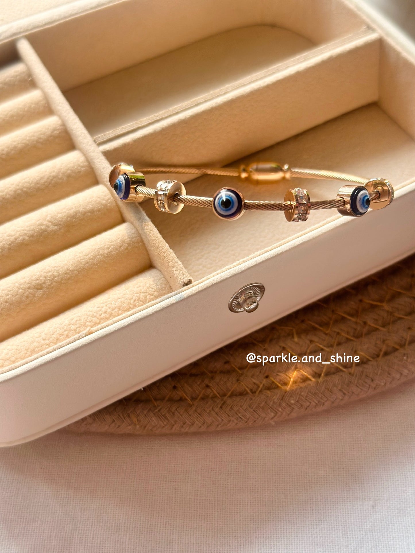 Evil eye bracelet
