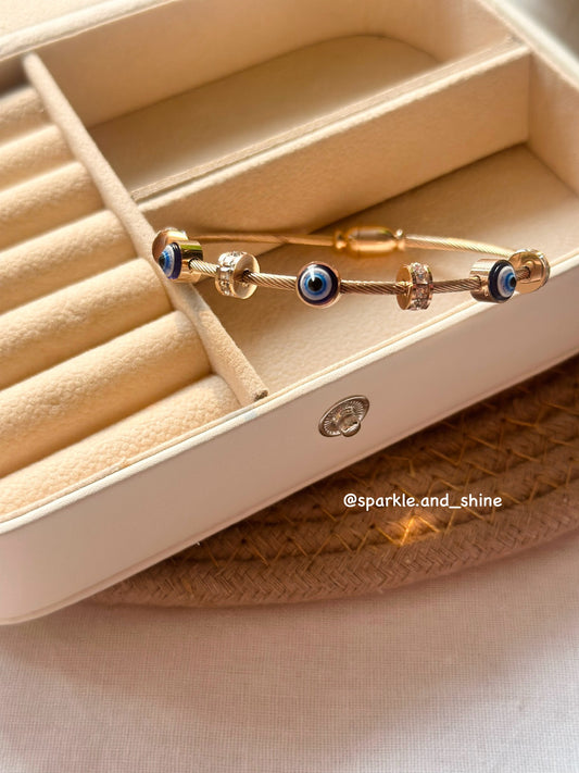 Evil eye bracelet