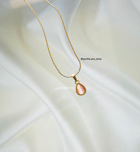 Pink Aura Necklace