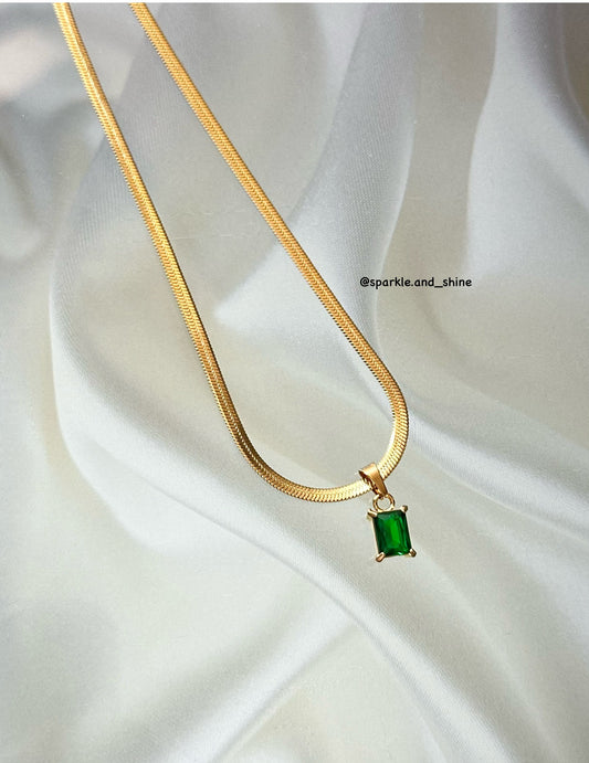 Emerald necklace